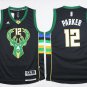 12 Jabari Parker  Stitched Jersey Size S to 3 XL green