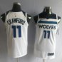 11 Jamal Crawford Stitched Jersey Size S to 3 XL white