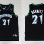 21 Kevin Garnett  Stitched Jersey Size S to 3 XL black