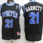 21 Kevin Garnett Stitched Jersey Size S to 3 XL black 1
