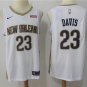 23 Anthony Davis Stitched Jersey Size S to 3 XL white