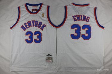 33 Patrick Ewing  Stitched Jersey Size S to 3 XL white