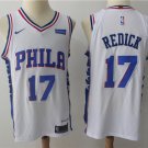 17 JJ Redick Stitched Jersey Size S to 3 XL  white