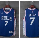 7 Markelle Fultz Stitched Jersey Size S to 3 XL  blue