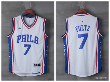 7 Markelle Fultz Stitched Jersey Size S to 3 XL  white