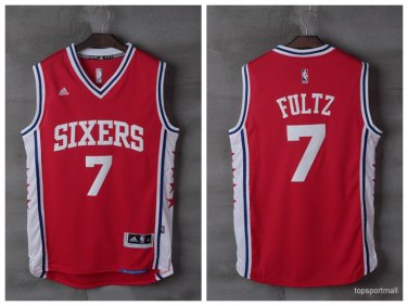 7 Markelle Fultz Stitched Jersey Size S to 3 XL  red