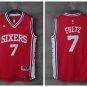 7 Markelle Fultz Stitched Jersey Size S to 3 XL  red