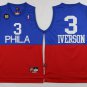 3 Allen Iverson  Stitched Jersey Size S to 3 XL