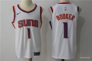 1 Devin Booker  Stitched Jersey Size S to 3 XL white 1