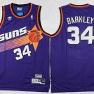 34 Charles Barkley Stitched Jersey Size S to 3 XL purple