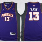 13 Steve Nash Stitched Jersey Size S to 3 XL purple
