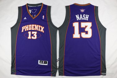 13 Steve Nash Stitched Jersey Size S to 3 XL purple