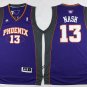 13 Steve Nash Stitched Jersey Size S to 3 XL purple