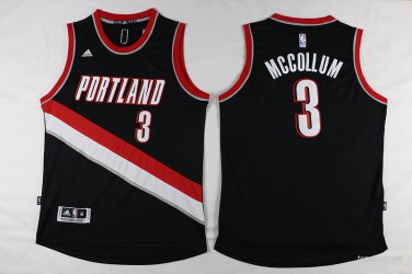 3 CJ McCollum Stitched Jersey Size S to 3 XL black