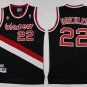 22 Clyde Drexler Stitched Jersey Size S to 3 XL black