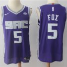 5 De'Aaron  Stitched Jersey Size S to 3 XL purple
