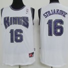 16 peja stojakovic Stitched Jersey Size S to 3 XL white
