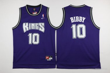 10 Mike Bibby Stitched Jersey Size S to 3 XL blue