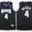 4 Chirs Webber Stitched Jersey Size S to 3 XL black
