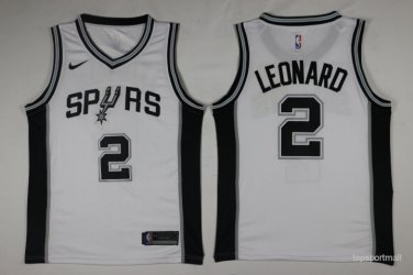 2 Kawhi Leonard  Stitched Jersey Size S to 3 XL white
