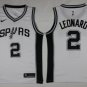 2 Kawhi Leonard  Stitched Jersey Size S to 3 XL white