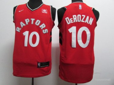 10 DeMar DeRozan Stitched Jersey Size S to 3 XL red
