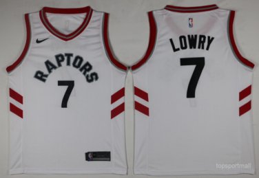 7 Kyle Lowry Stitched Jersey Size S to 3 XL white