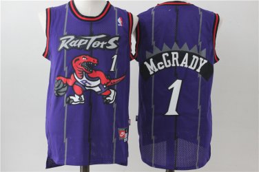 1 Tracy McGrady Stitched Jersey Size S to 3 XL purple