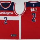 2 John Wall  Stitched Jersey Size S to 3 XL red
