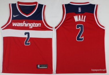 2 John Wall  Stitched Jersey Size S to 3 XL red