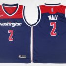 2 John Wall  Stitched Jersey Size S to 3 XL blue
