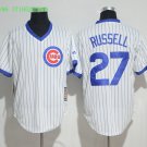 27 Addison Russell Stitched Jersey Size S to 3 XL white