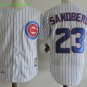 23 Ryne Sandberg Stitched Jersey Size S to 3 XL white