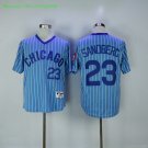 23 Ryne Sandberg Stitched Jersey Size S to 3 XL blue