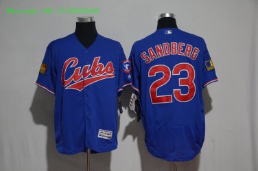 23 Ryne Sandberg Stitched Jersey Size S to 3 XL blue 1