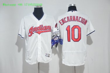 10 Edwin Encarnacion Stitched Jersey Size S to 3 XL white
