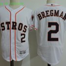 2 Alex Bregman Stitched Jersey Size S to 3 XL white