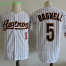5 Jeff Bagwell Stitched Jersey Size S to 3 XL white 1