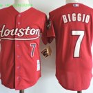 7 Craig Biggio Stitched Jersey Size S to 3 XL red