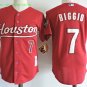 7 Craig Biggio Stitched Jersey Size S to 3 XL red