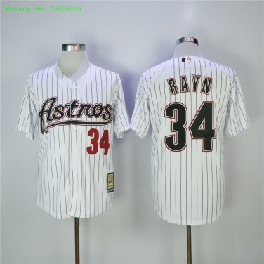 34 Nolan Ryan&Acirc;&nbsp;Stitched Jersey Size S to 3 XL white