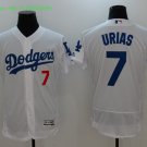 7 Julio Urias Stitched Jersey Size S to 3 XL white