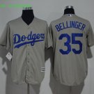 35 Cody Bellinger Stitched Jersey Size S to 3 XL grey