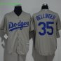 35 Cody Bellinger Stitched Jersey Size S to 3 XL grey