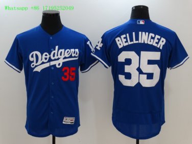 35 Cody Bellinger Stitched Jersey Size S to 3 XL blue