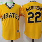22 Andrew McCutchen Stitched Jersey Size S to 3 XL yellow