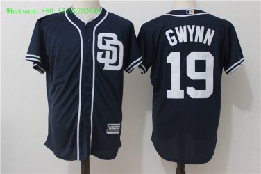 19 Tony Gwynn Stitched Jersey Size S to 3 XL blue 2