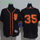 35 Brandon Crawford Stitched Jersey Size S to 3 XL black