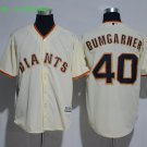 40 Madison Bumgarner Stitched Jersey Size S to 3 XL white