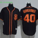 40 Madison Bumgarner Stitched Jersey Size S to 3 XL black